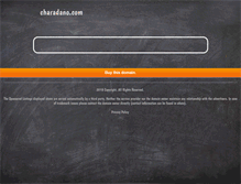 Tablet Screenshot of charadano.com